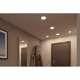 VariFit LED recessed panel Areo with 3-stage dimmer chrome IP44