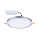 VariFit LED recessed panel Areo with 3-stage dimmer chrome IP44