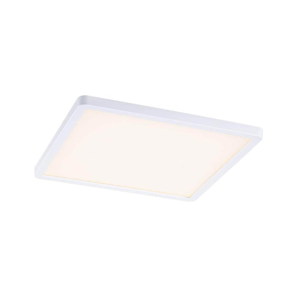 VariFit LED Einbaupanel Areo Eckig 23 x 23cm Wärme-Dimmbar in mattweiß, ideal zur individuellen Lichtgestaltung.