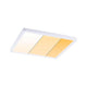 VariFit LED Einbaupanel Areo Eckig 23 x 23cm Wärme-Dimmbar in Weiß matt mit variabler Lichtfarbe.