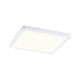VariFit LED Einbaupanel Areo Dim-to-Warm CCT Weiß-Matt in Quadratform mit Weiß matt Oberfläche.