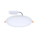 VariFit LED Einbaupanel Areo Dim-to-Warm Ø 23cm Weiß-Matt
