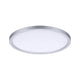 VariFit Areo LED Einbaupanel Smart Home in Chrom-Matt, rund, 230mm Durchmesser, blendfreies Licht.