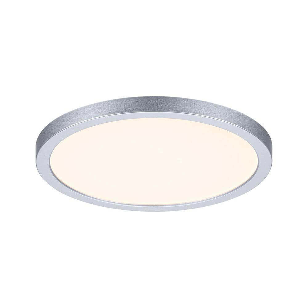 VariFit LED Einbaupanel Areo in Chrom matt, 175mm, 13W, blendfreies Licht, Smart Home Zigbee, Tunable White.