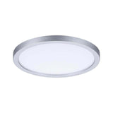 VariFit LED Einbaupanel Areo in Chrom matt, 13 Watt, dimmbar, rund, 175 mm Durchmesser, ideal für Smart Home.
