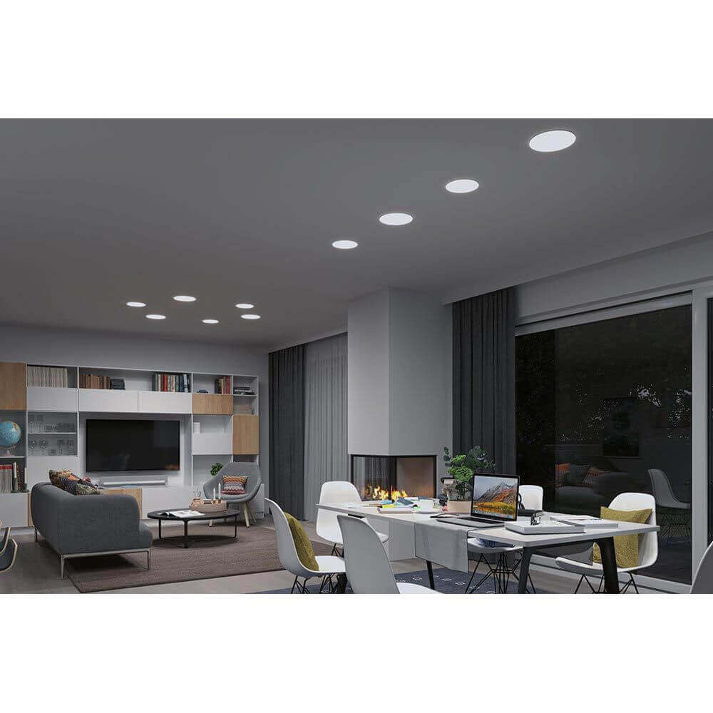 VariFit LED Einbaupanel Smart Home Zigbee Veluna Ø 21,5cm