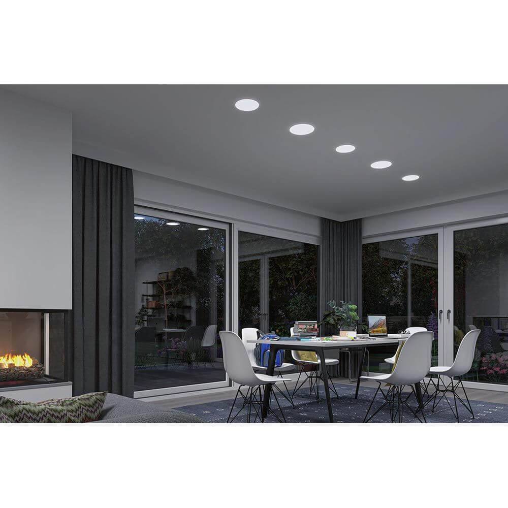 VariFit LED Einbaupanel Smart Home Zigbee Veluna Ø 21,5cm