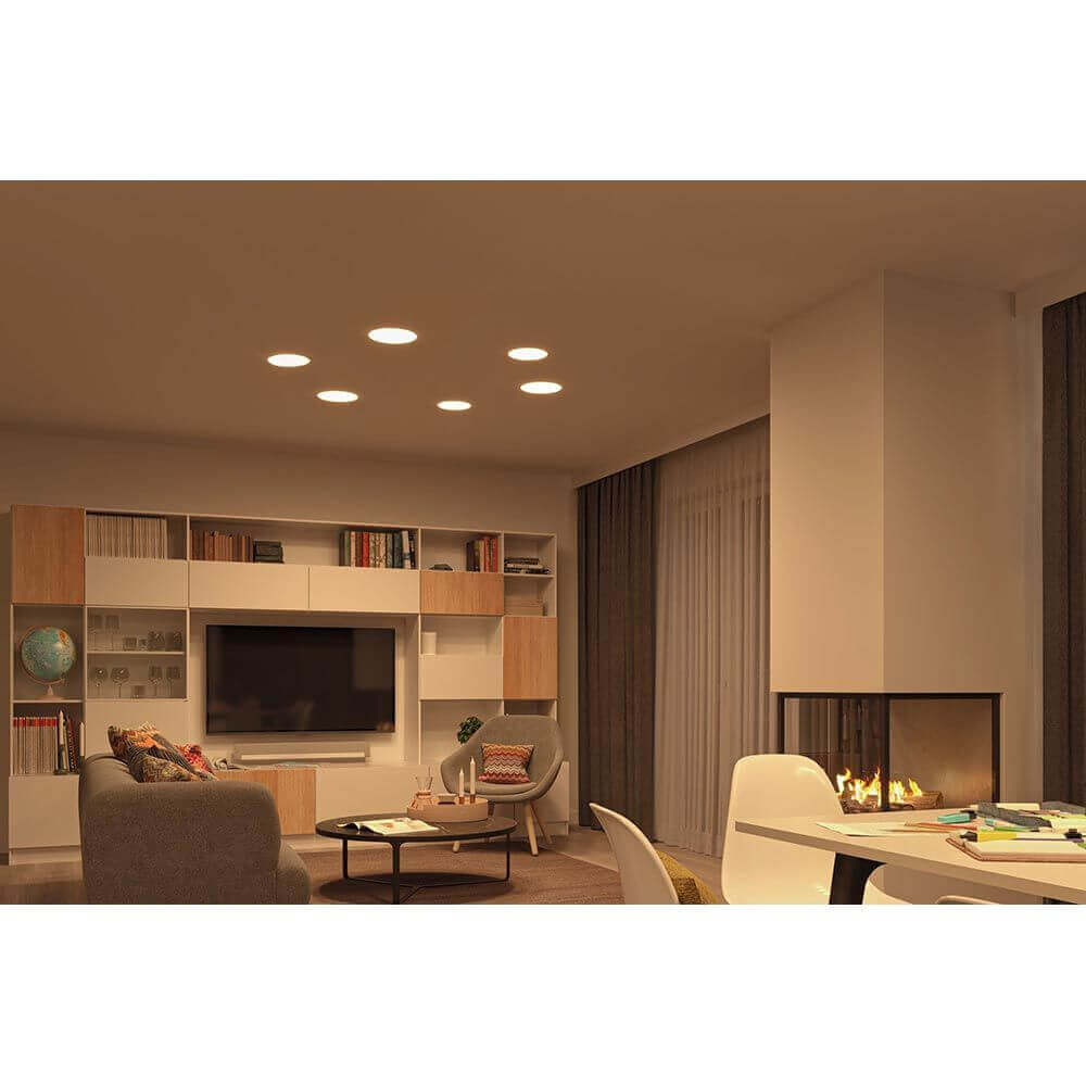 VariFit LED Einbaupanel Smart Home Zigbee Veluna Ø 21,5cm