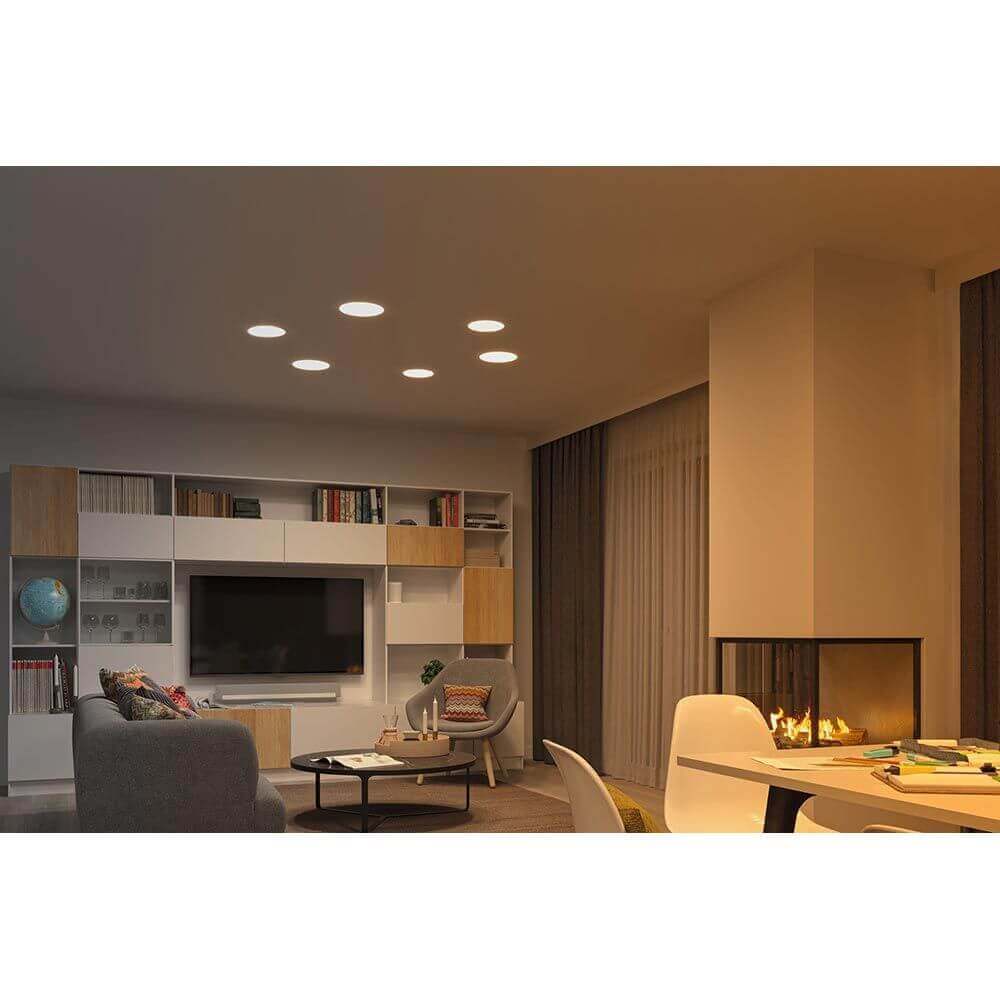 VariFit LED Einbaupanel Smart Home Zigbee Veluna Ø 21,5cm