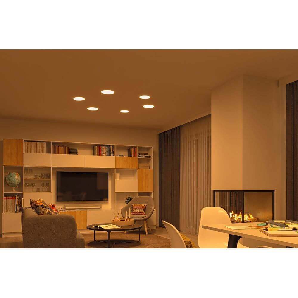 VariFit LED Einbaupanel Smart Home Zigbee Veluna Ø 21,5cm