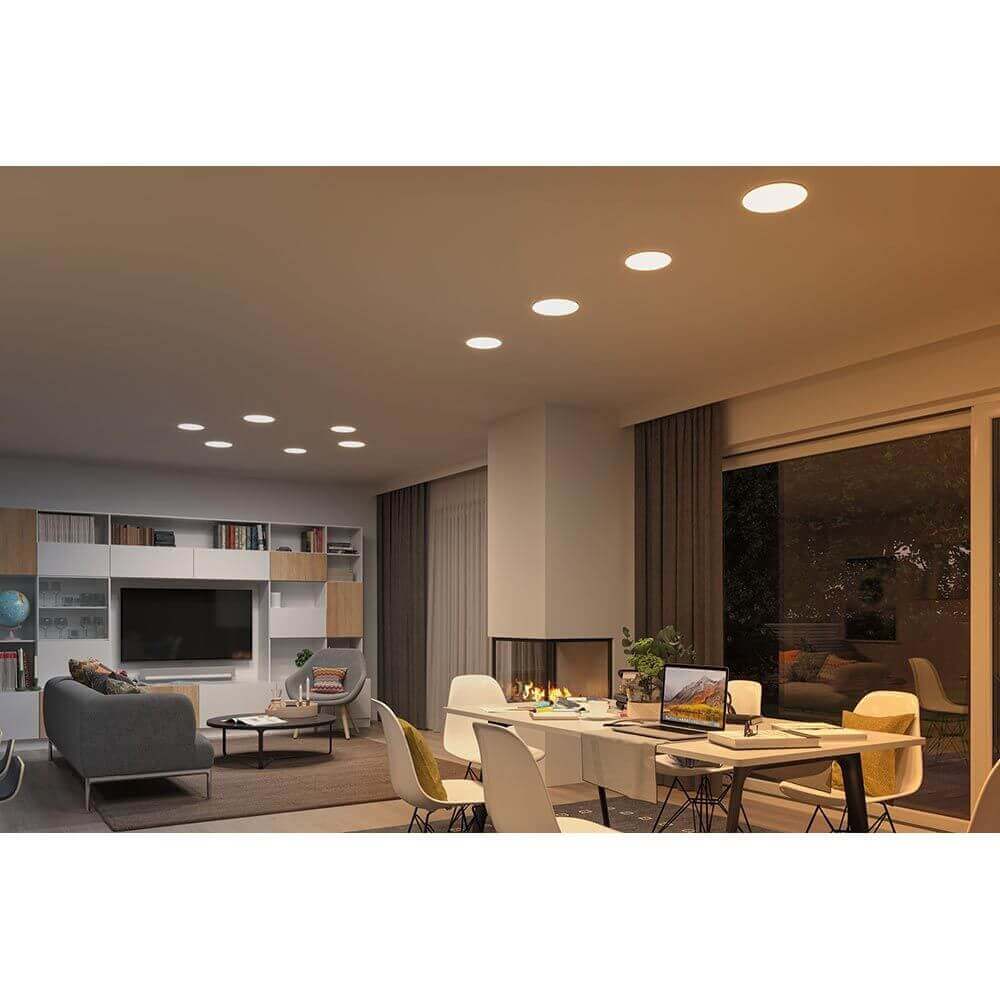 VariFit LED Einbaupanel Smart Home Zigbee Veluna Ø 21,5cm