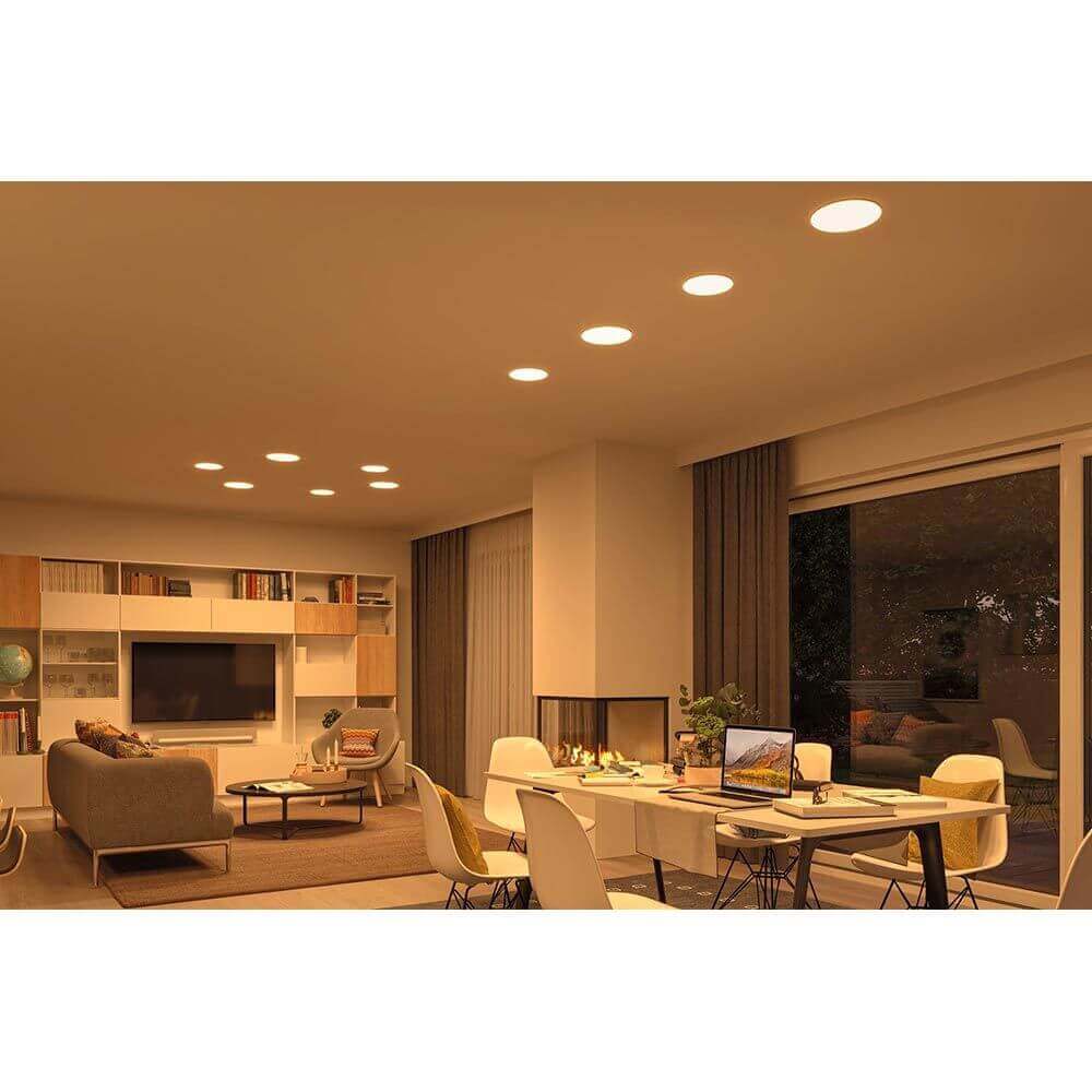 VariFit LED Einbaupanel Smart Home Zigbee Veluna Ø 21,5cm