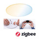 VariFit LED Einbaupanel Smart Home Zigbee Veluna Ø 18,5cm mit Montageanleitung und spritzwassergeschützten Eigenschaften