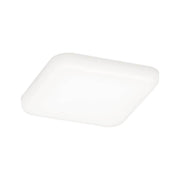 VariFit LED Panneau encastré Veluna carré 7,5 x 7,5 cm satin - design sans cadre avec lumière blanc neutre.