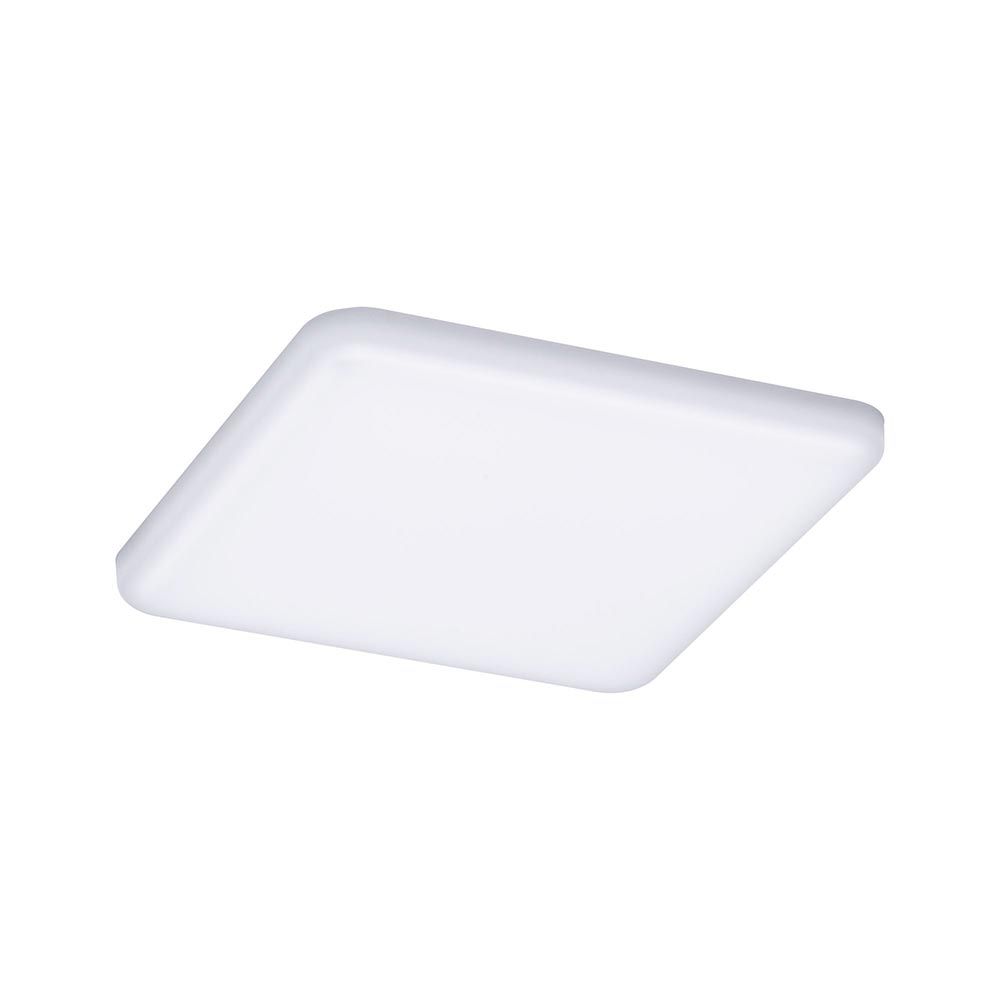 VariFit LED Einbaupanel Veluna, quadratisch, rahmenlos, warmweißes Licht, 8,5 Watt.