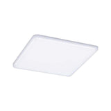 VariFit LED Einbaupanel Veluna Eckig CCT-Switch in Weiß, randloses Design für Badezimmer und Feuchtraum.