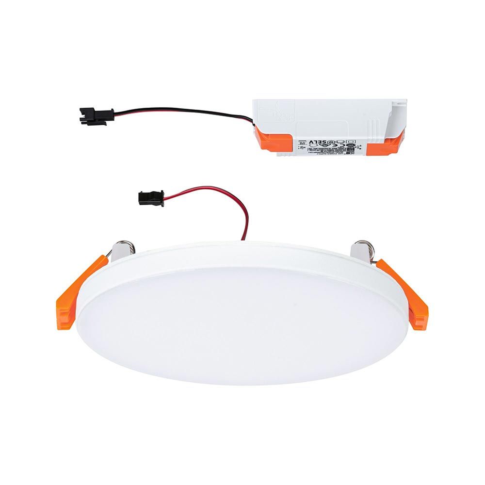 VariFit LED recessed panel Veluna Edge Ø 12cm White