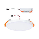 VariFit LED recessed panel Veluna Edge Ø 12cm White