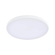 VariFit LED Einbaupanel Veluna Edge Ø 12cm in Weiß - modernes, rahmenloses Design mit gleichmäßiger Lichtausbeute
