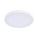 VariFit LED Einbaupanel Veluna Edge Ø 9cm in modernem, rahmenlosem Weiß, ideal für gleichmäßige Lichtausbeute.
