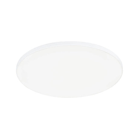 VariFit LED recessed panel Veluna Edge dimmable IP44 - modern, frameless round design in white, 200 mm diameter.