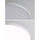 VariFit LED Einbaupanel Veluna Edge Dimmbar IP44, runde, rahmenlose Designansicht.