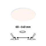 Varifit LED installation panel Veluna Edge white dimmable
