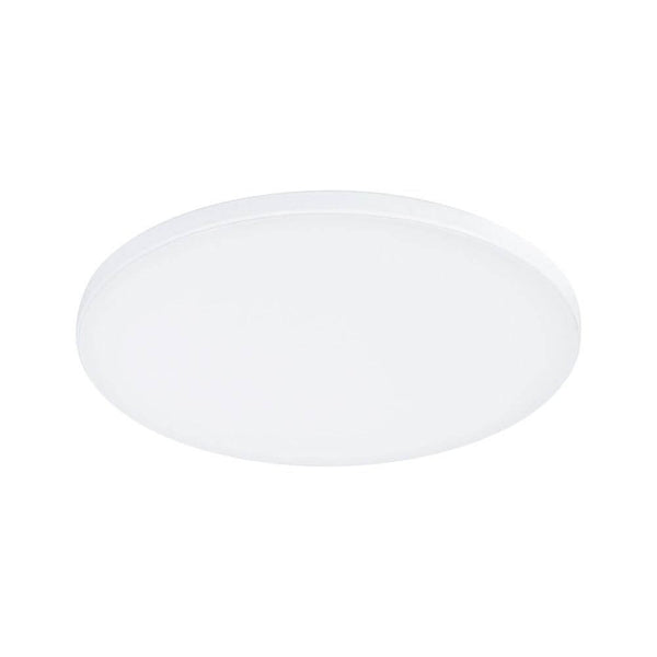 VariFit LED Einbaupanel Veluna Edge Weiß Dimmbar, rundes rahmenloses LED-Panel 160mm, dimmbar 3000K, variabel einstellbare Klemmfedern 68–140mm