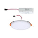 VariFit LED Einbaupanel Veluna Ø 12,5cm Satiniert