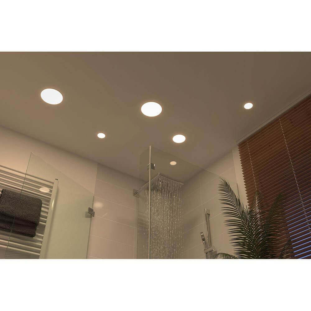 VariFit LED Einbaupanel Veluna Rund Ø 18,5cm Satin