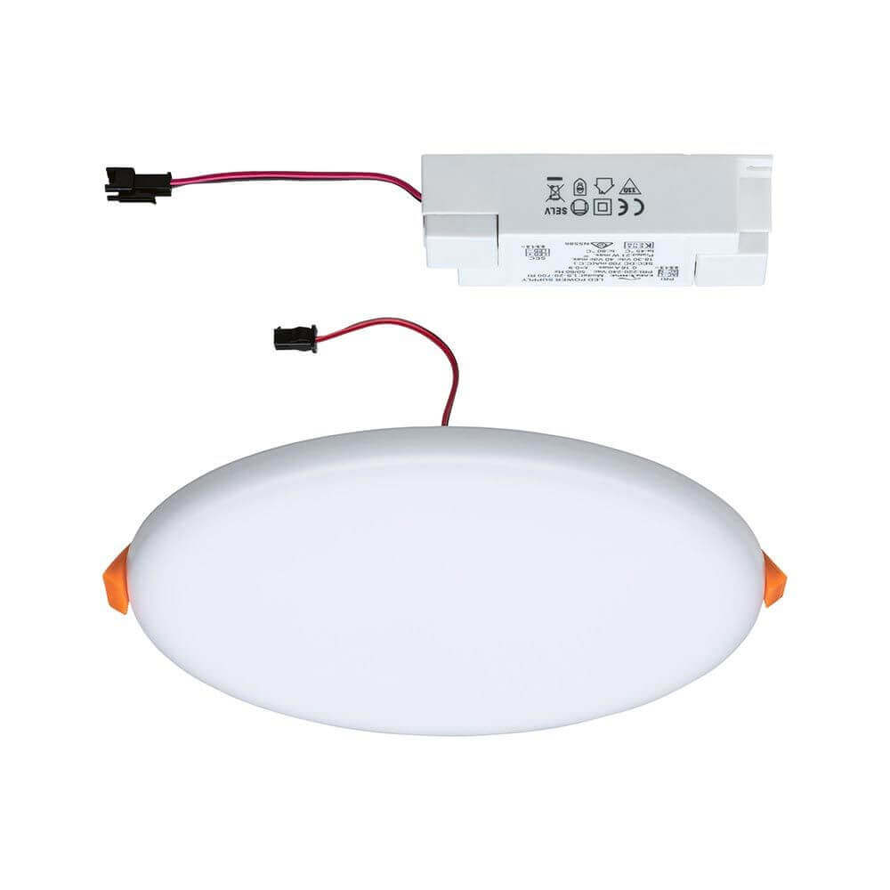 VariFit LED Einbaupanel Veluna Rund Ø 18,5cm Satin