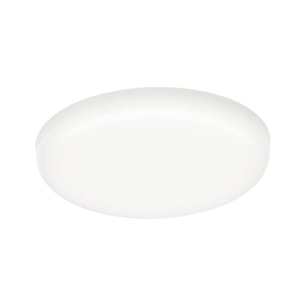 VariFit LED recessed panel Veluna Round Ø 7.5 cm Satin in a modern, frameless design.