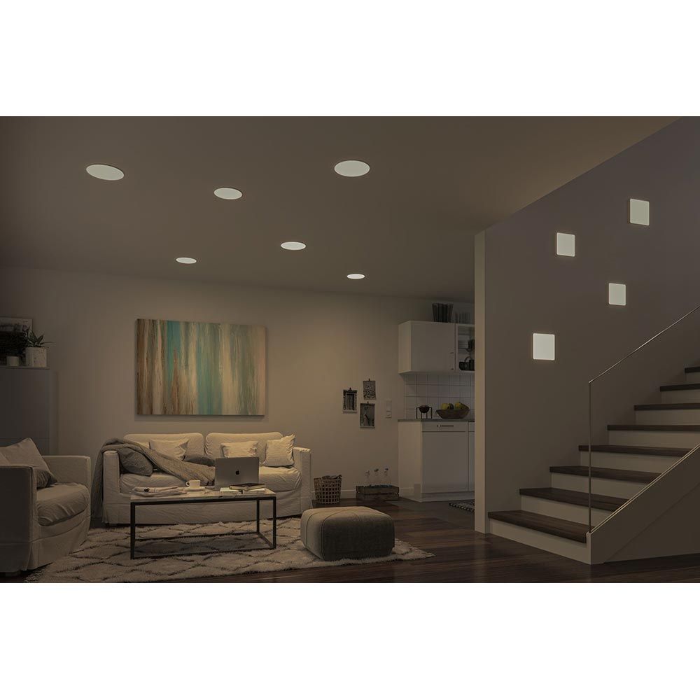 VariFit LED Einbau Deckenleuchte Veluna mit 3-Stufen-Dimmer Ø 18,5cm  Paulmann   