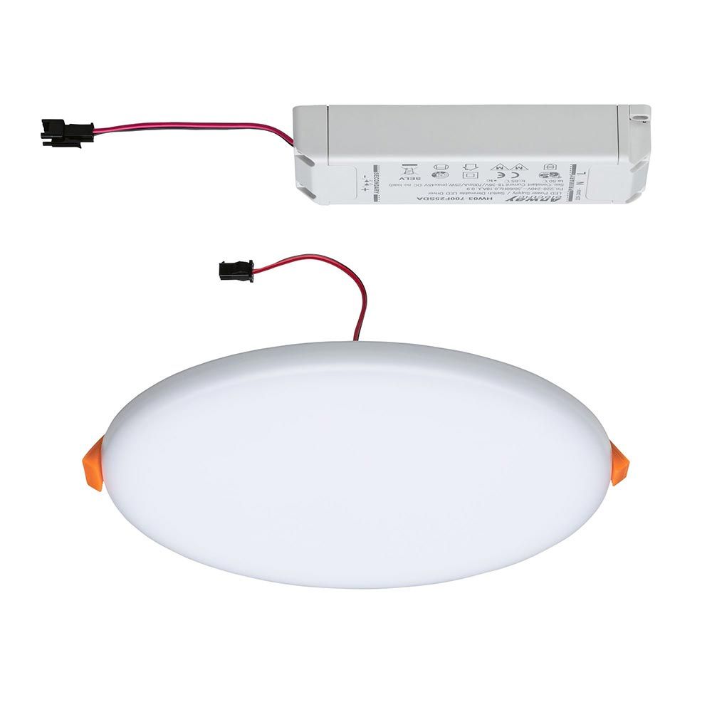 VariFit LED Einbau Deckenleuchte Veluna mit 3-Stufen-Dimmer Ø 18,5cm  Paulmann   