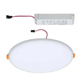 VariFit LED Einbaupanel Veluna Ø 21,5cm mit 3-Stufen-Dimmer und Zubehör, satiniert, modernen Lichtlösungen.