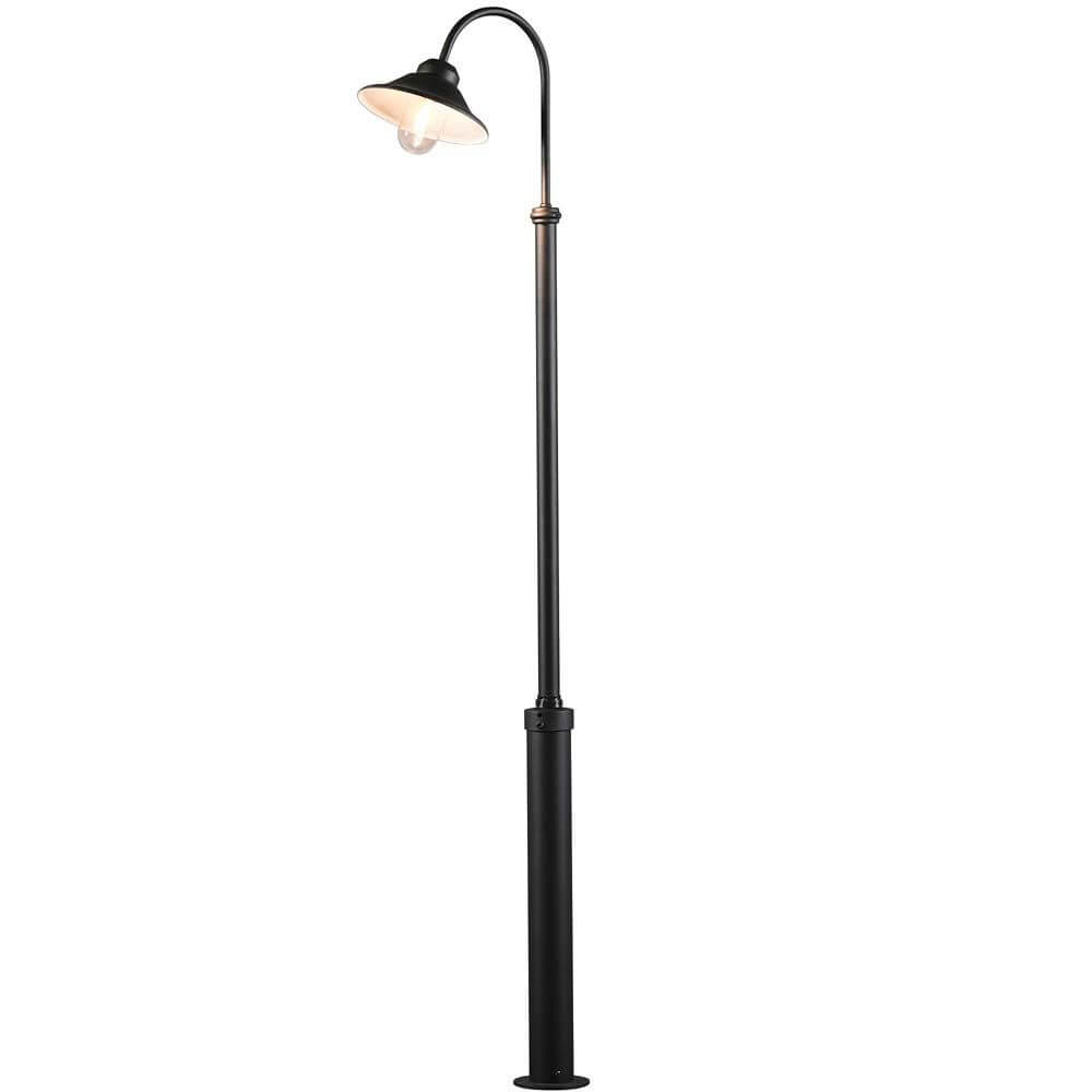 Vega Standleuchte Schwarz, klares Glas mit elegantem Design und hochwertiger Verarbeitung.