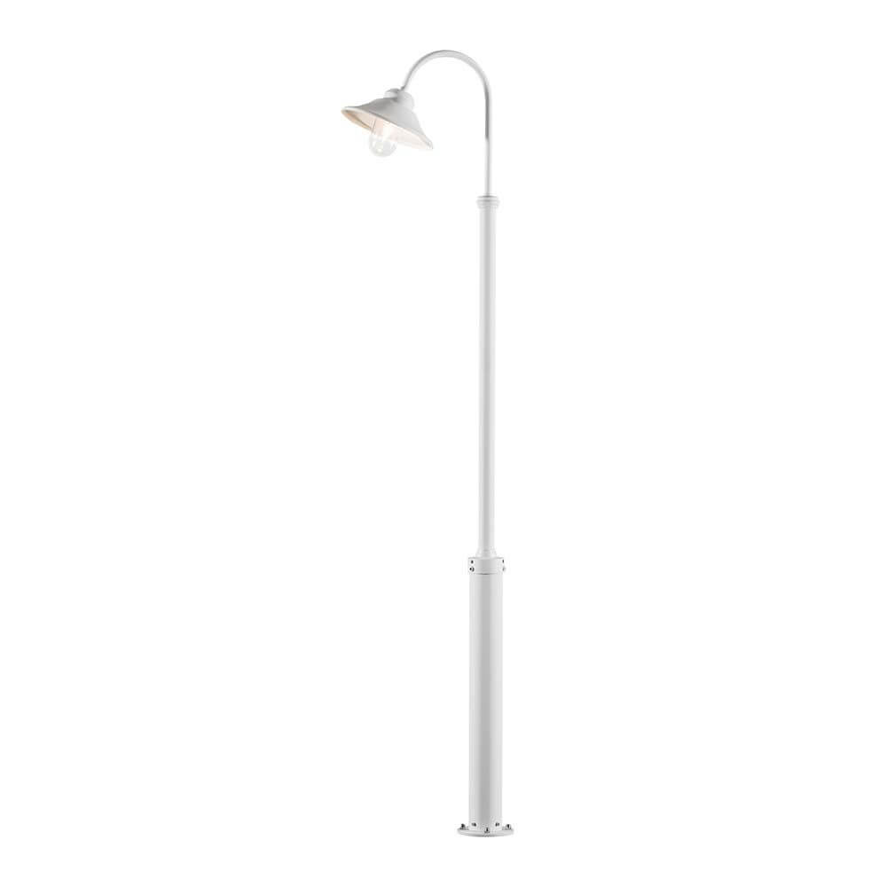 Vega Standleuchte Weiß, klares Glas mit modernem Design und eleganter Beleuchtung für jeden Raum.