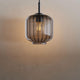 s.luce Velo Gallery szklana lampa wisząca podwieszana 500cm czarna