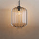 s.luce Velo Gallery szklana lampa wisząca podwieszana 500cm czarna