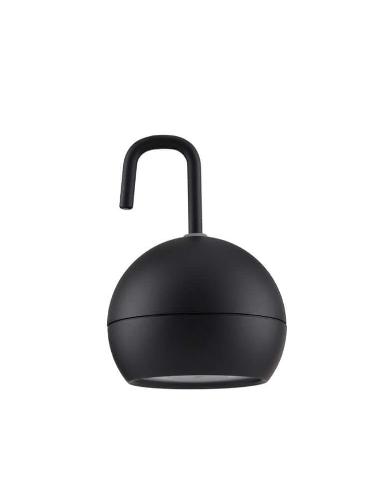 Venedo LED Außenhängeleuchte 3000K Schwarz IP54 für Balkon und Terrasse, modernes Design, schwarz, wetterfest.