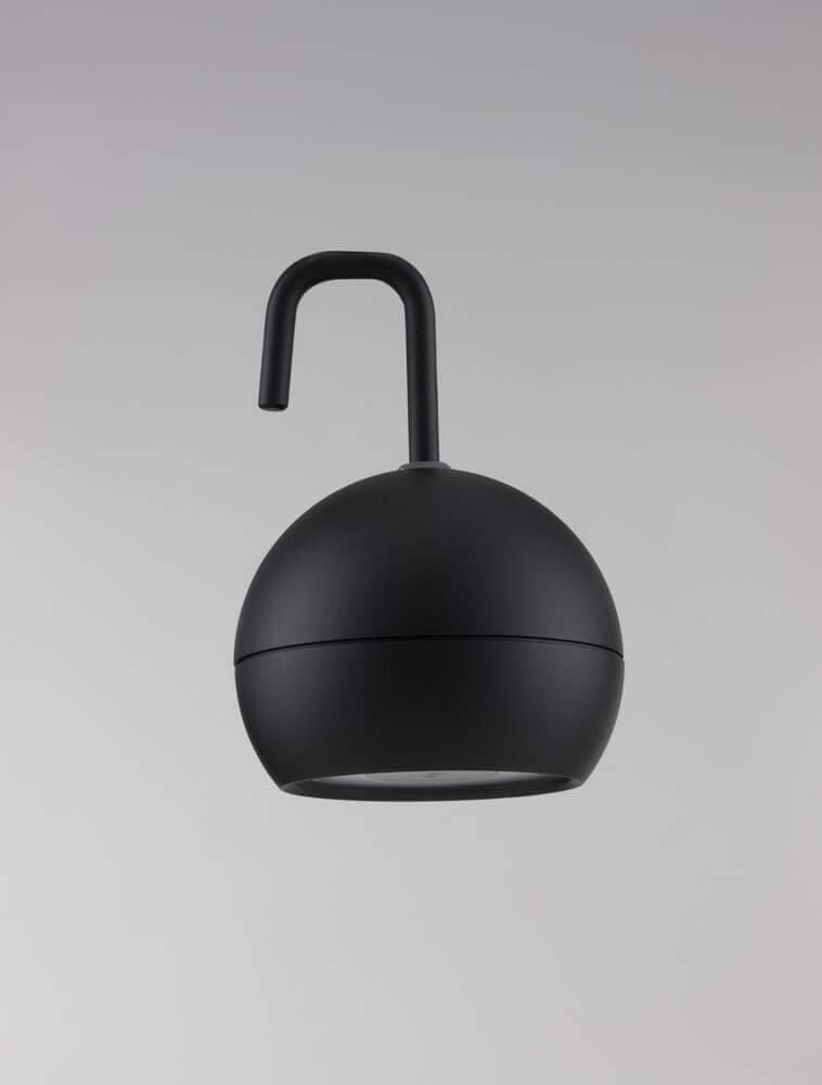 Venedo LED Außenhängeleuchte 3000K Schwarz IP54, moderne Außenleuchte für Balkon und Garten.
