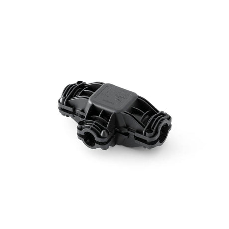 Verbindungsbox T-Form IP68 in schwarzer Farbe für sichere elektrische Verbindungen.