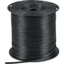 Black connection cable 2 x 1 mm, 1 metre on a spool for transformer and LED strip controller.
