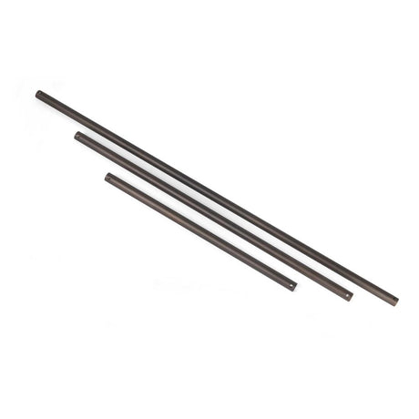 90 cm extension rod for Andros fan Brown, three rods in different lengths.