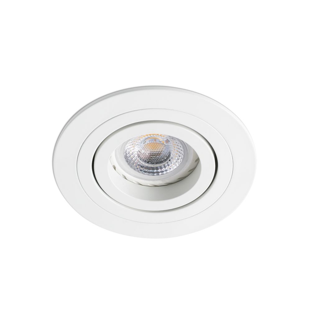 Adjustable recessed lamp Radón GU10 white