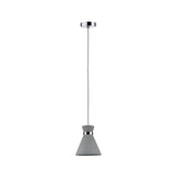 Verve Pendelleuchte IP44 max 20W E27 Grau Chrom Beton