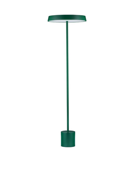 Vetro LED Stehlampe H 136cm Ø 40cm 3000K, moderne Stehleuchte in Grün für Wohn- und Schlafzimmer