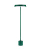 Vetro LED Stehlampe H 136cm Ø 40cm 3000K in elegantem grünem Design für modernes Wohnzimmer