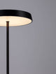 Vetro LED Stehlampe H 136cm Ø 40cm 3000K mit modernem Design und mattem weißen Schirm