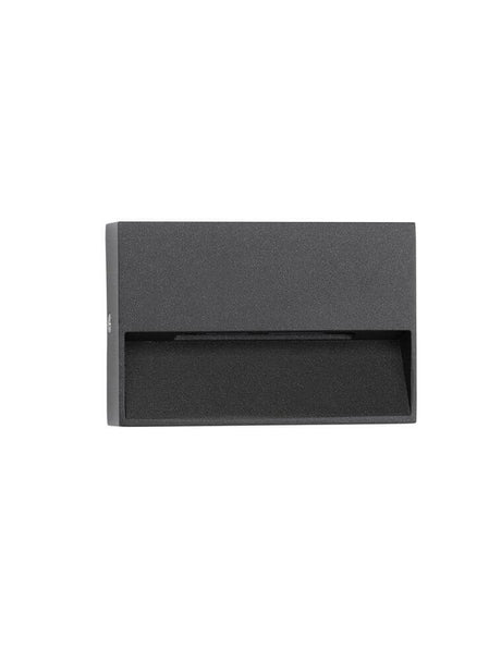 Lampada a parete esterna a LED Vision 3000K antracite IP54